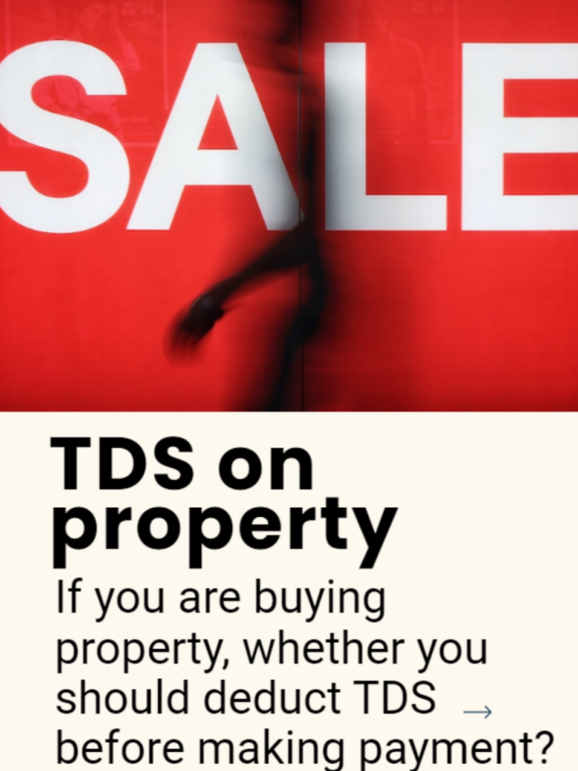 6 cases  when TDS on Property is Not Applicable
